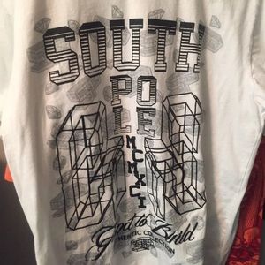 South Pole premium white T-shirt